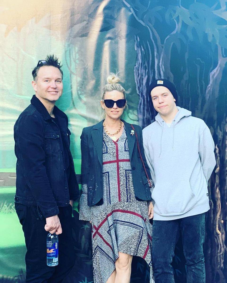 Mark Hoppus, Skye Everly, Jack Hoppus (instagram.com/markhoppus)