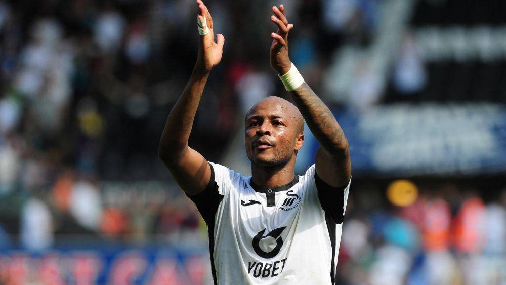 potret Andre Ayew bersama Swansea City(swanseacity.com)