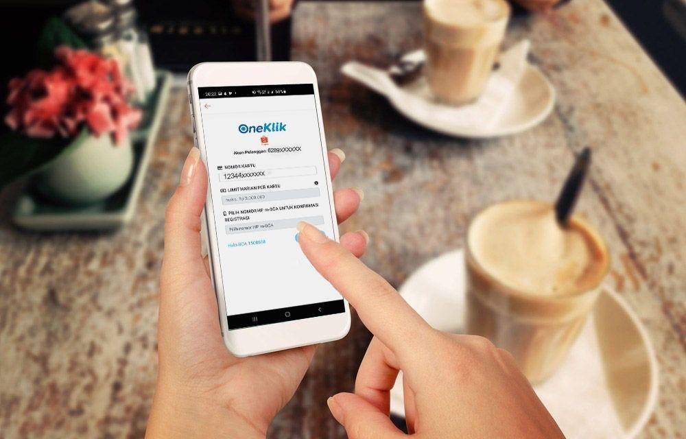 Registrasi di OneKlik (Dok. BCA)