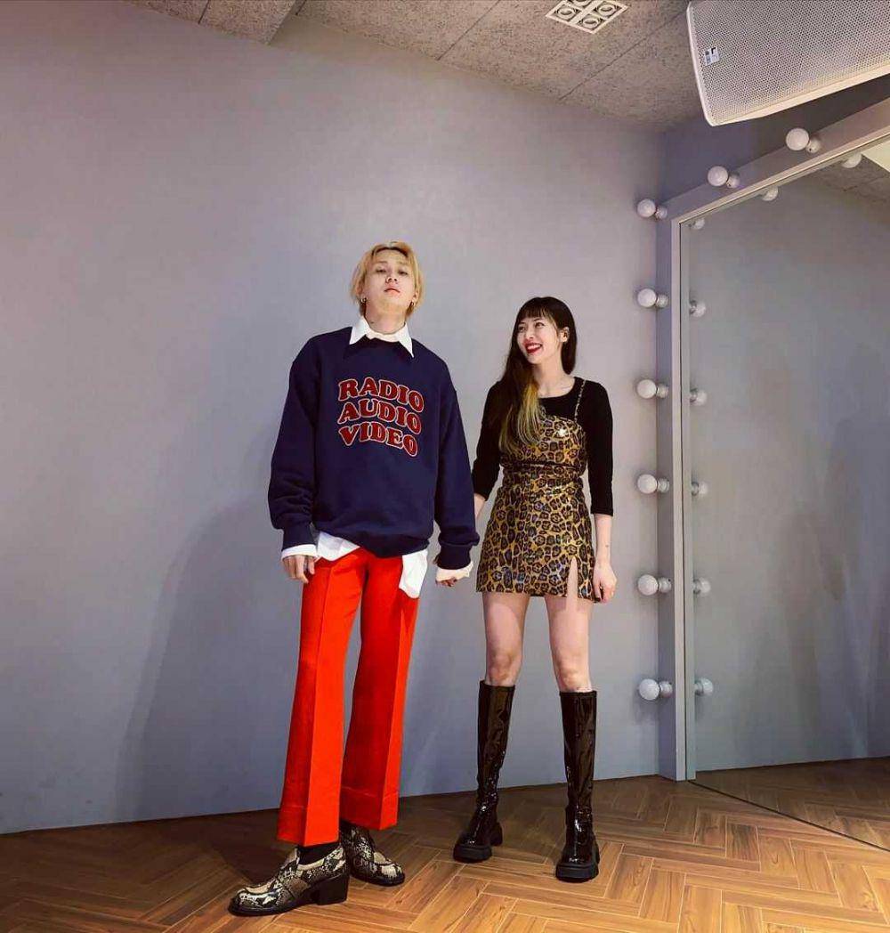 E'Dawn dan Hyuna (instagram.com/hyojong_1994)