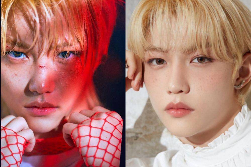 potret close up Felix Stray Kids (instagram.com/realstraykids | instagram.com/clio_official)
