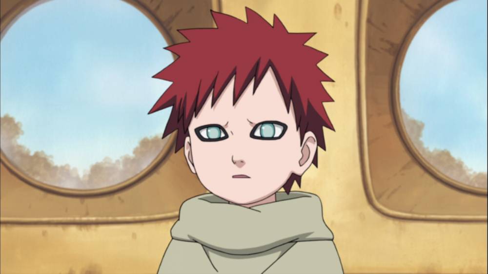 Gaara (dok. Crunchyroll/Naruto: Shippuden)