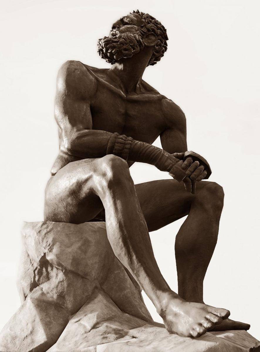 patung Theagenes dari Thasos (flickr.com/Cumhur Yuce)