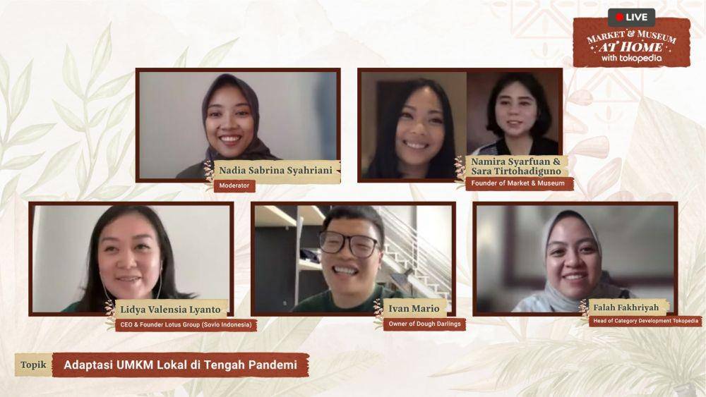 Market & Museum at Home di Tokopedia (dok. Tokopedia)