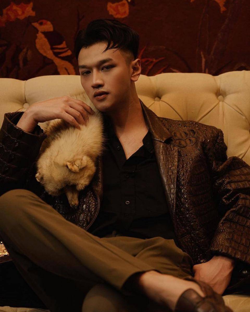 Tamangga DOPE saat photoshoot untuk single debut 'Temukan Cinta'. (Instagram.com/_tamangga)