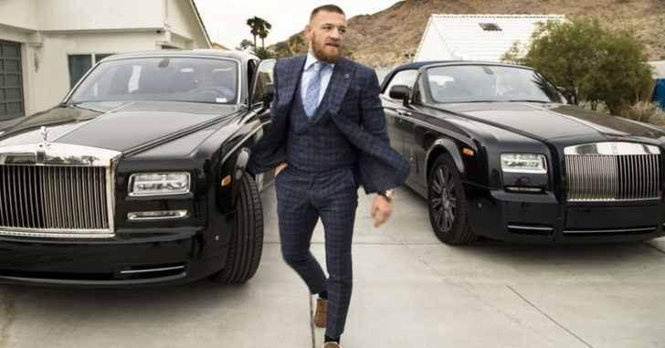 potret Mcgregor dan koleksi mobilnya (grandtournation.com)