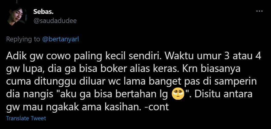 curhat kelakuan random saudara (twitter.com/saudadudee)