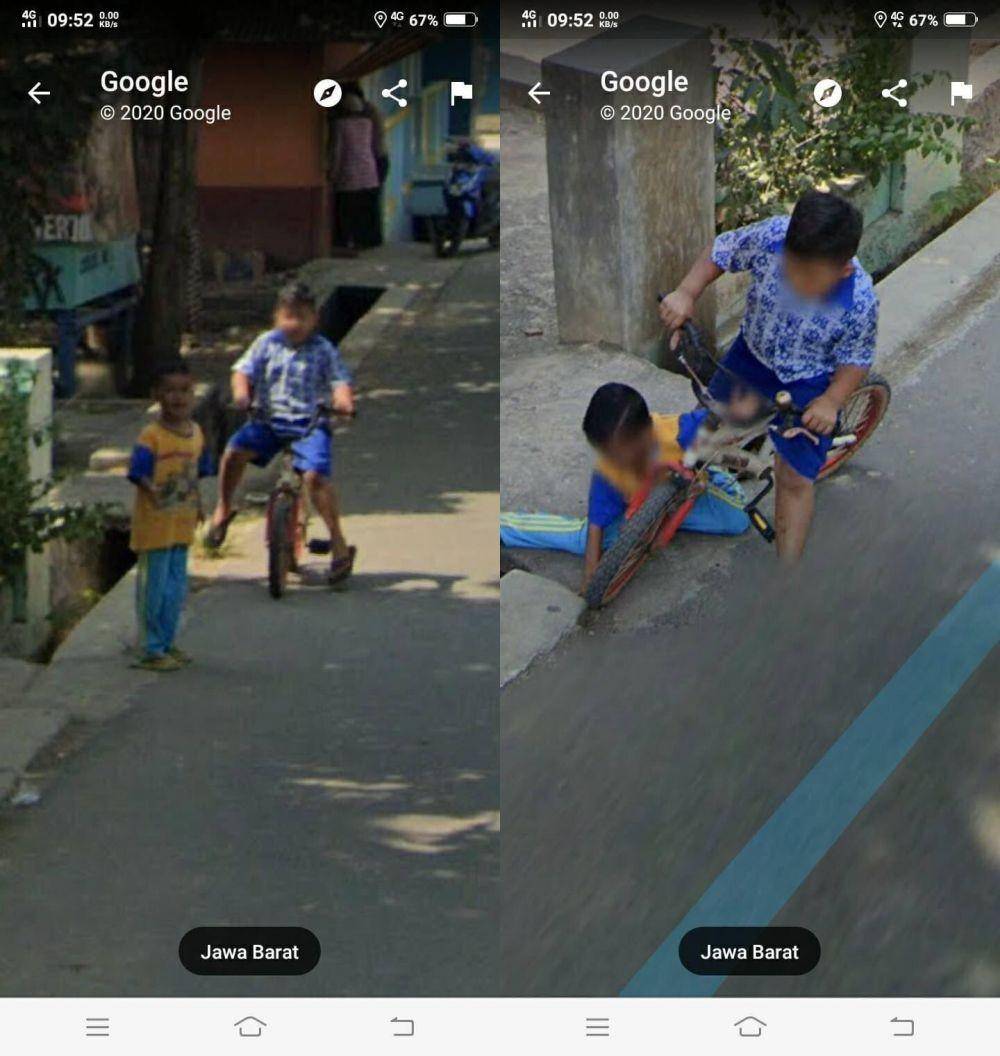 Google Maps kocak (twitter.com/danangeeks)