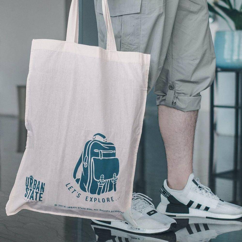 Produk tote bag dari Urban State (Instagram.com/urbanstate.id)