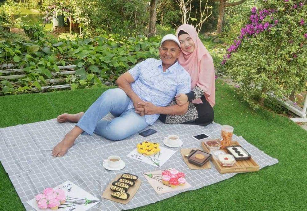 Mark Sungkar dan istri (instagram.com/santiasokamala)