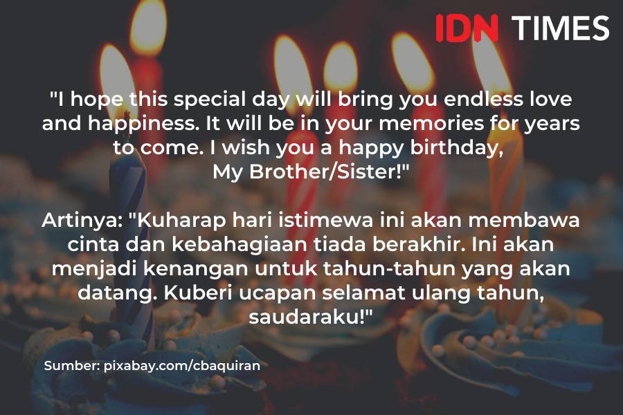 Ilustrasi ucapan selamat ulang tahun dalam Bahasa Inggris (IDN Times/M. Tarmizi Murdianto)