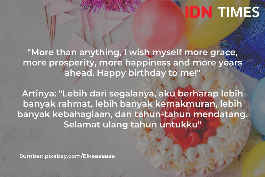 Ilustrasi ucapan selamat ulang tahun dalam Bahasa Inggris (IDN Times/M. Tarmizi Murdianto)