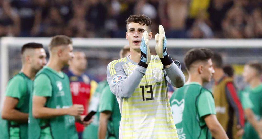 potret Kepa bersama Timnas Spanyol(marca.com)