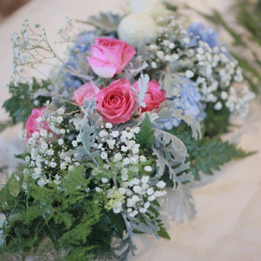 Prosesi lamaran Ashilla eks. Blink. (Instagram.com/toryta.decor)