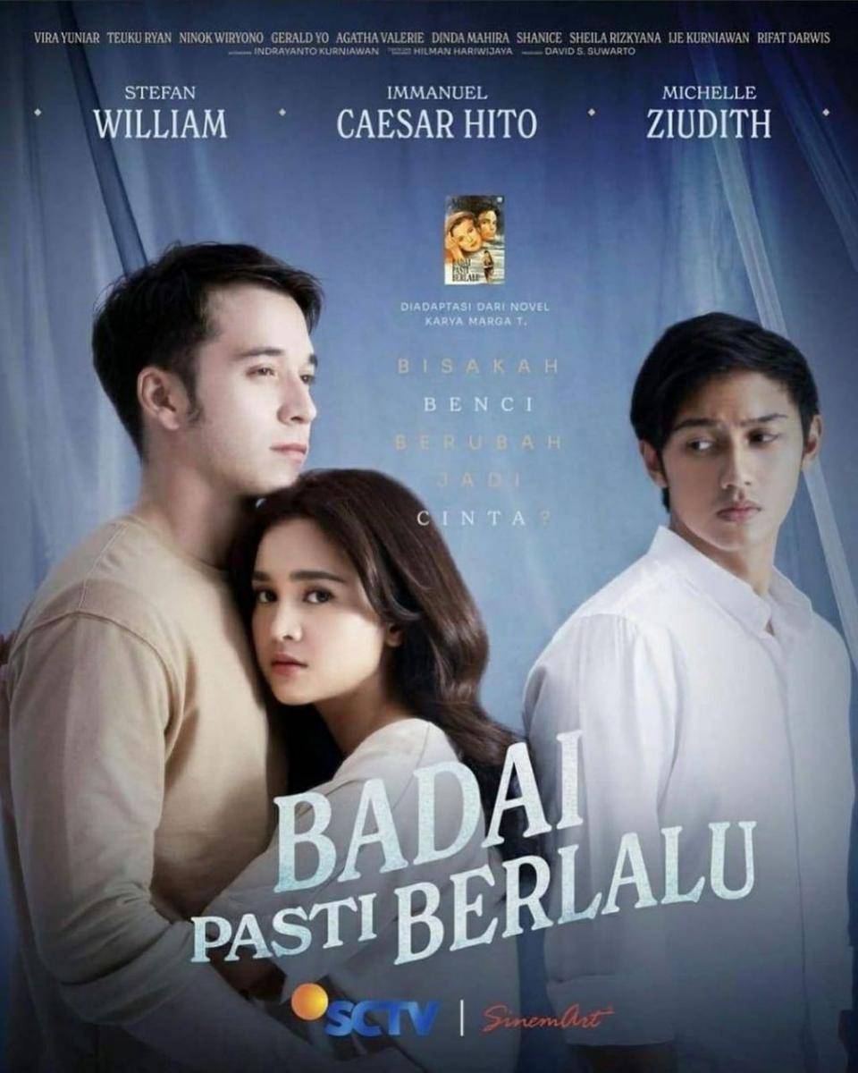 Stefan William dan Michelle Ziudith (Instagram.com/badaipastiberlalu_ofc)