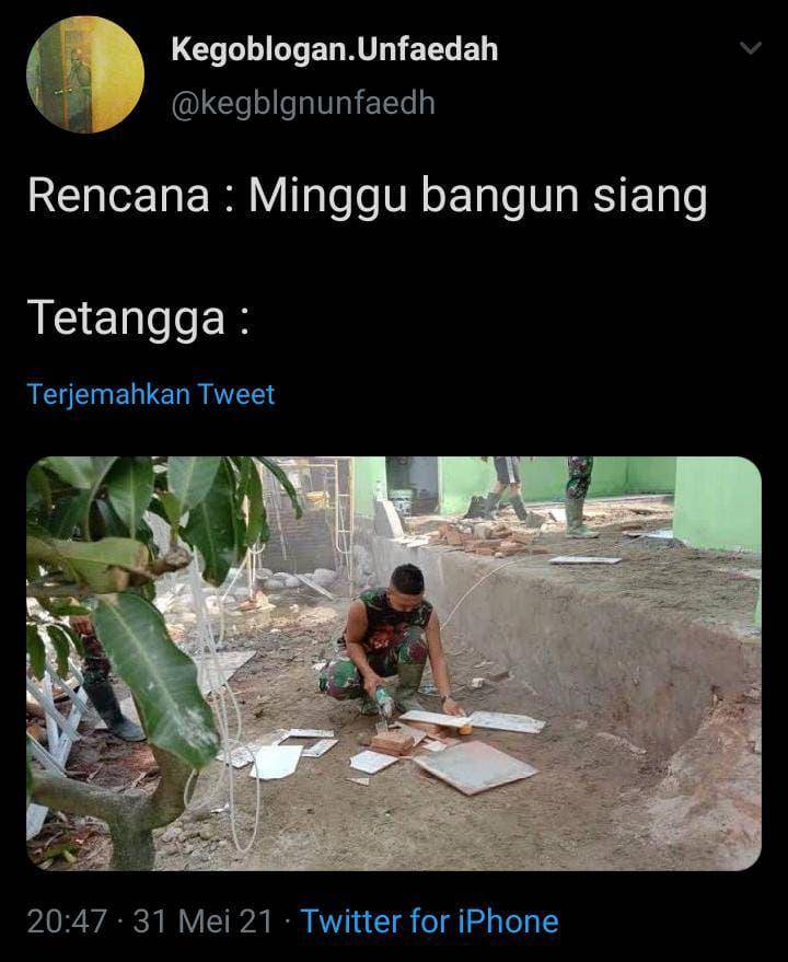 keluhan kelakuan tetangga (twitter.com/kegblgnunfaedh)