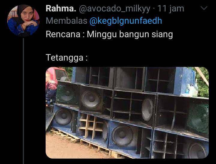 keluhan kelakuan tetangga (twitter.com/avocado_milkyy)