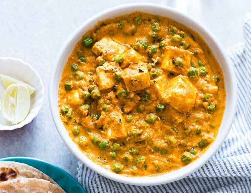 Ilustrasi matar paneer (myfoodstory.com)