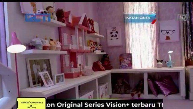 Kamar Fara Shakila pemeran Reyna di Ikatan Cinta (Twitter.com/gelangcoklat_)