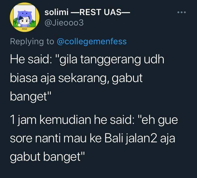 tweet kelakuan aneh orang kaya (twitter.com/Jieooo3)