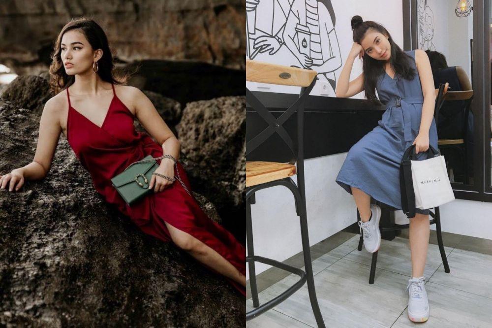 9 Adu Gaya Mentari De Marelle Vs Kezia Aletheia, 'Kakak Adik' Menawan!