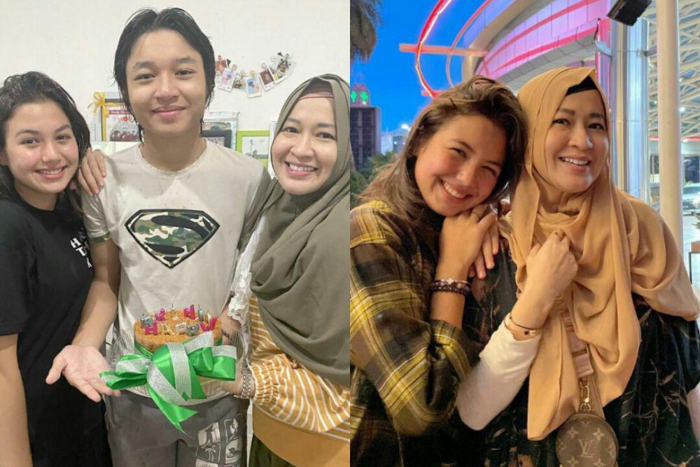 Disayang Banget, 9 Kebersamaan Saskia Chadwick dan Okie Agustina