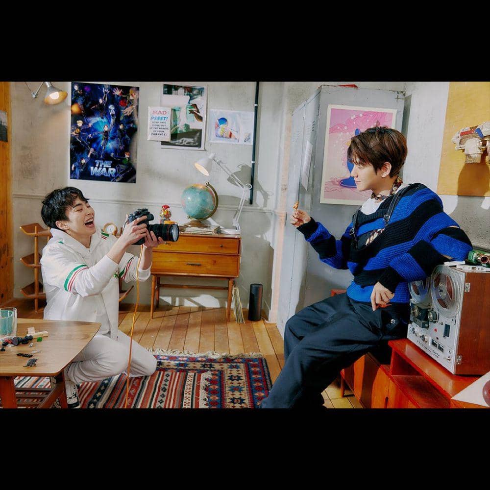 Baekhyun dan Xiumin EXO (instagram.com/weareone.exo)