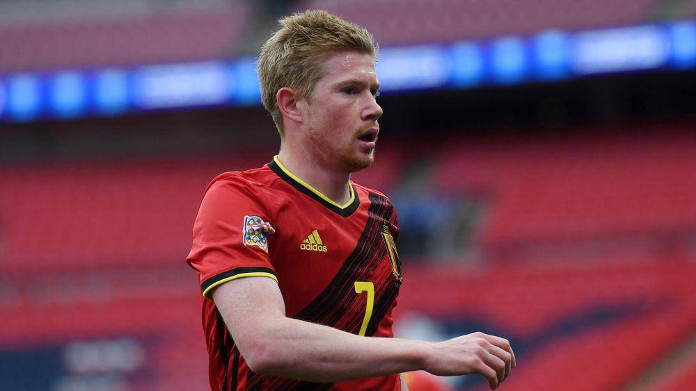 Kevin De Bruyne ketika membela tim nasional Belgia. (eurosport.com)