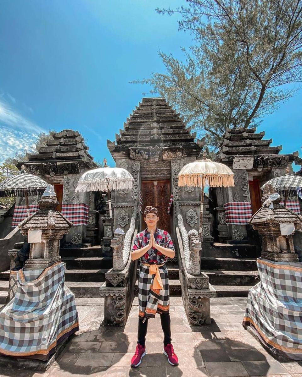 Salah satu daya tarik di Pantai Ngobaran (instagram.com/annaz_achmad)