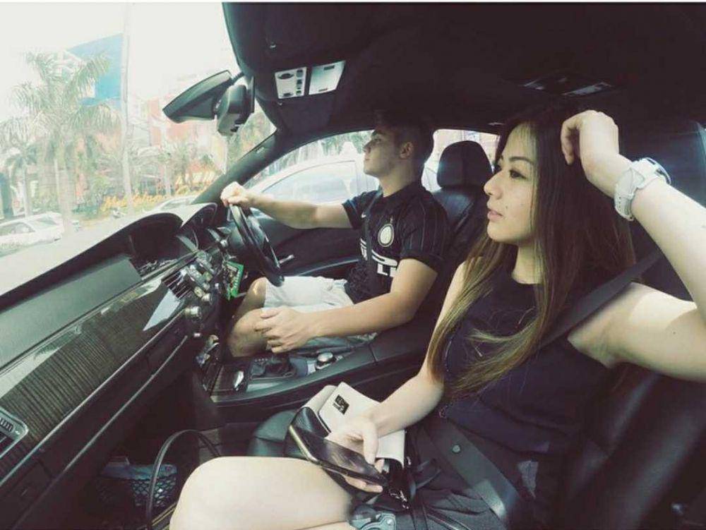 Franda dan Samuel Zylgwyn saat masih pacaran. (instagram.com/frandaaa87)