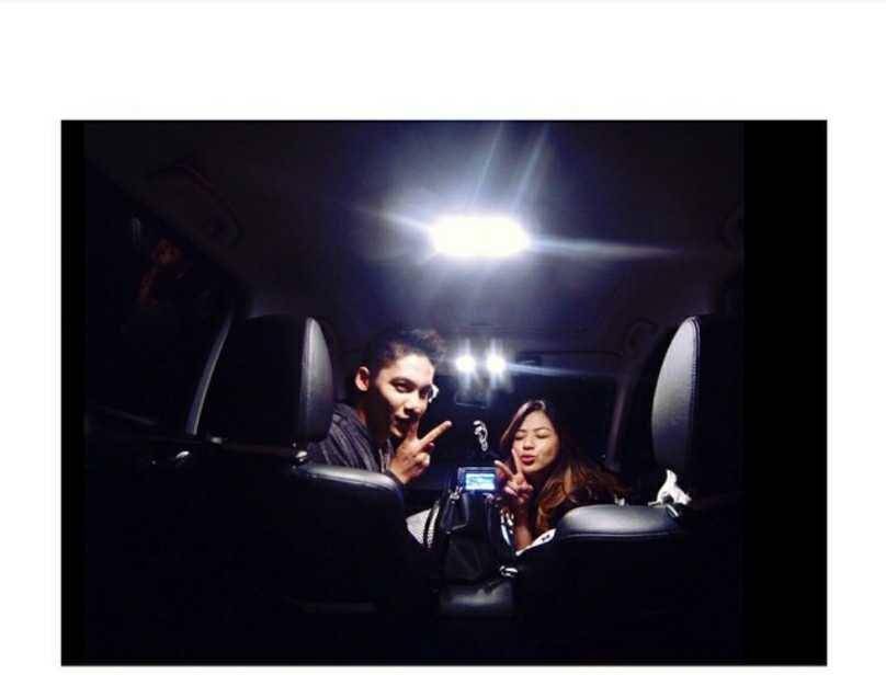 Franda dan Samuel Zylgwyn saat masih pacaran. (instagram.com/frandaaa87)