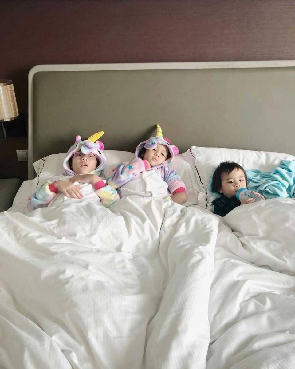 Kimora, Kaiza dan Dylan (instagram.com/fannyfabriana)