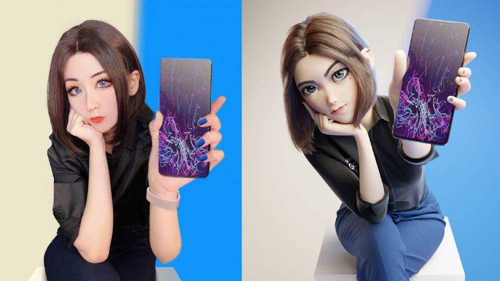 Mirip! Ini Cosplay Virtual Assistant Sam Versi Larissa Rochefort!