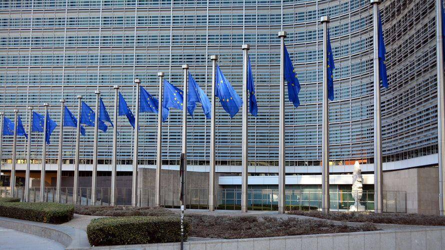 Gedung Berlaymont kantor Komisi Eropa di Brussel, Belgia. (Unsplash.com/Carl Campbell)