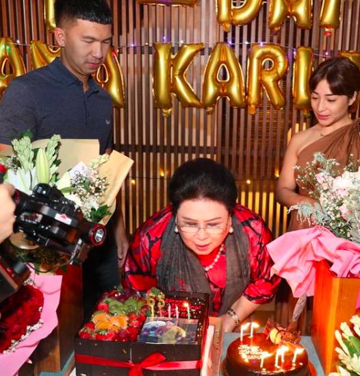 Momen ulang tahun mertua Nikita Willy (instagram.com/yorafebrina)