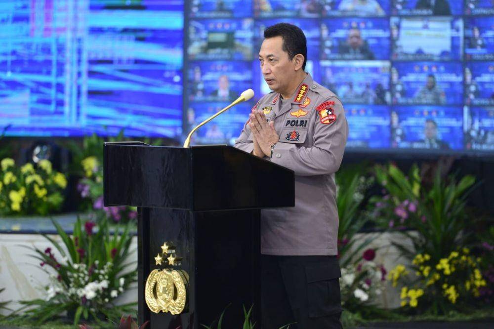 Kapolri Jendral Pol Listyo Sigit Prabowo. (dok. Humas Polri)