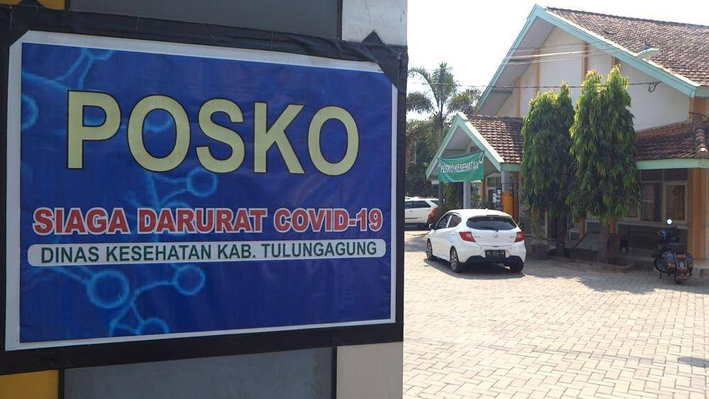 Posko COVID-19 Dinas Kesehatan Tulungagung. IDN Times/ Bramanta Pamungkas