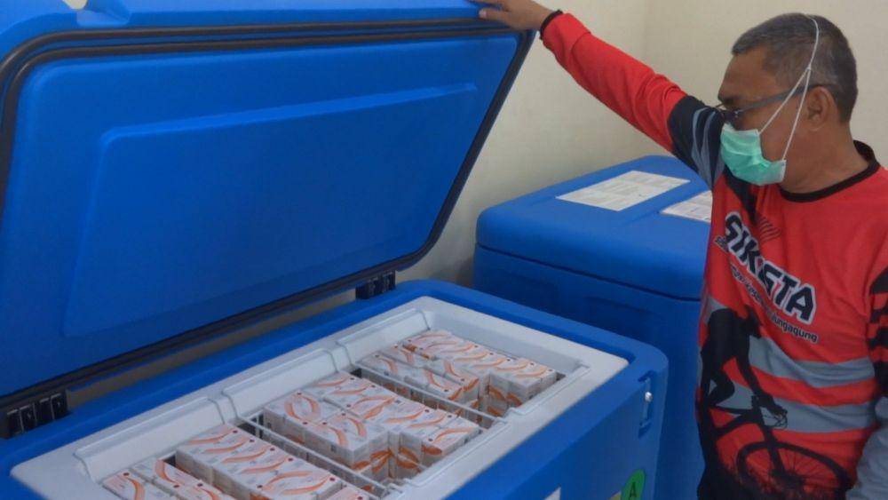 Ruang penyimpanan vaksin di Dinas Kesehatan Tulungagung. IDN Times/ Bramanta Pamungkas