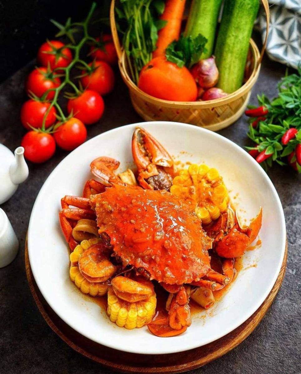 Kepiting saus padang (instagram.com/herlin.lay)