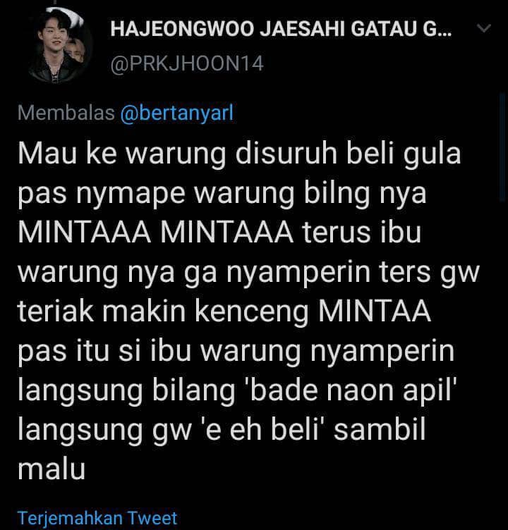 cerita warganet (twitter.com/PRKJHOON14)