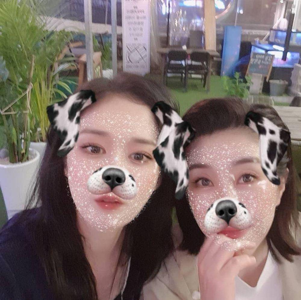 Kim Mi Kyung dan Jang Nara (instagram.com/kim_mee_kyung)