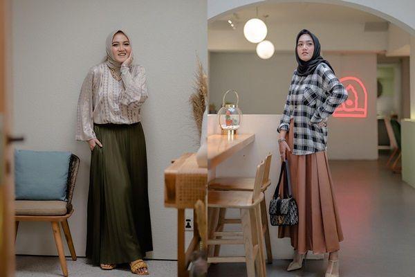 12 Padu Padan Outfit dengan Bawahan Rok ala Selebgram Chacha Thaib
