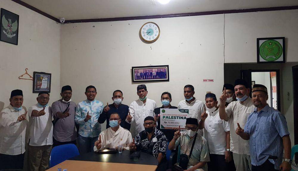 DPP Aceh Sepakat kirimkan donasi untuk Palestina (Dok.IDN Times/istimewa)