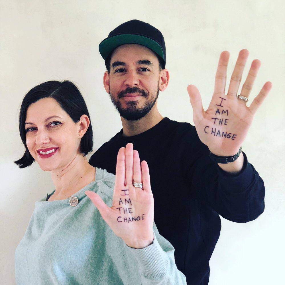 Anna Hillinger, Mike Shinoda (instagram.com/annashinoda)