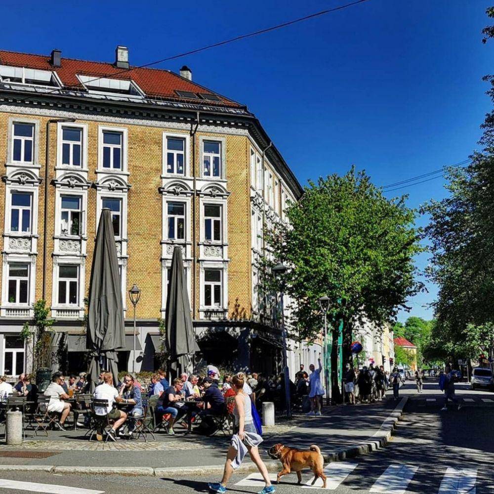 ilustrasi kota Oslo, ibu kota Norwegia (Instagram.com/ak_honerud)