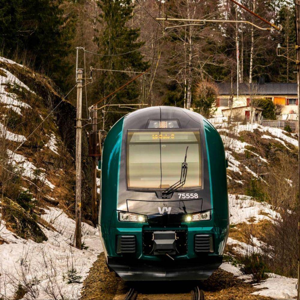 Salah satu transportasi di Norwegia (Instagram.com/oslotransportfan3112)