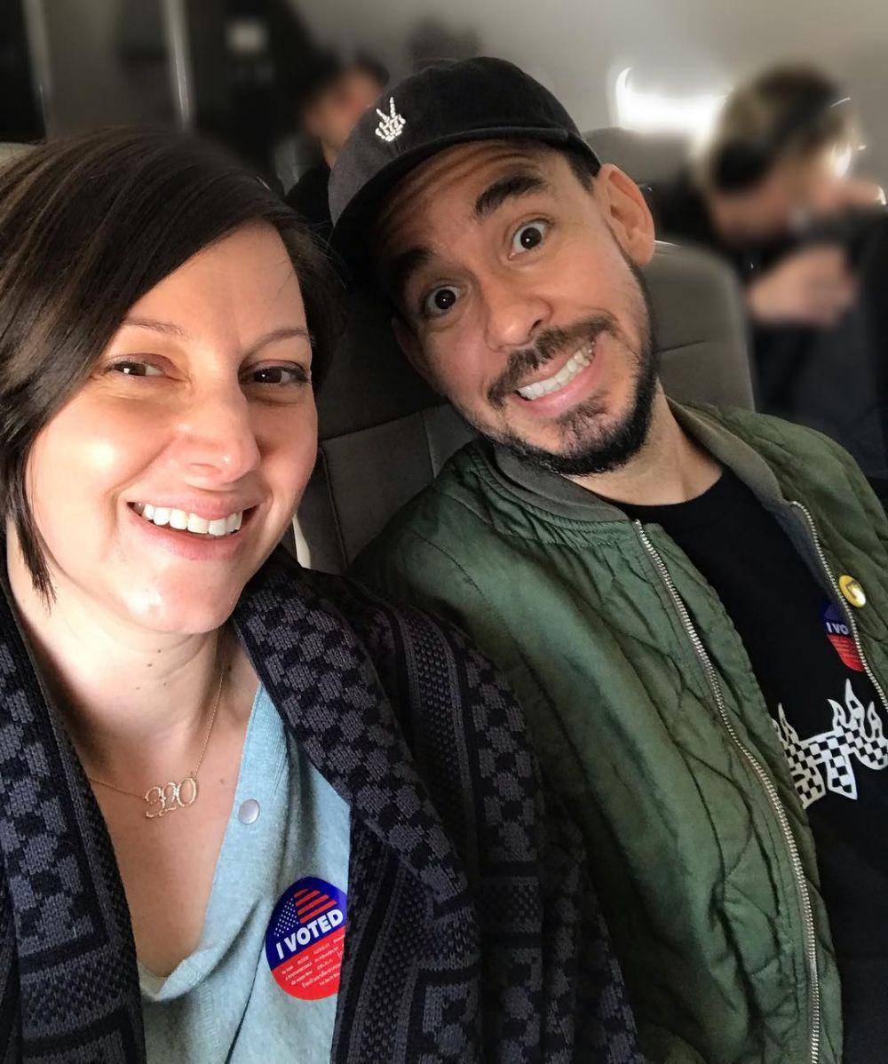Anna Hillinger, Mike Shinoda (instagram.com/annashinoda)