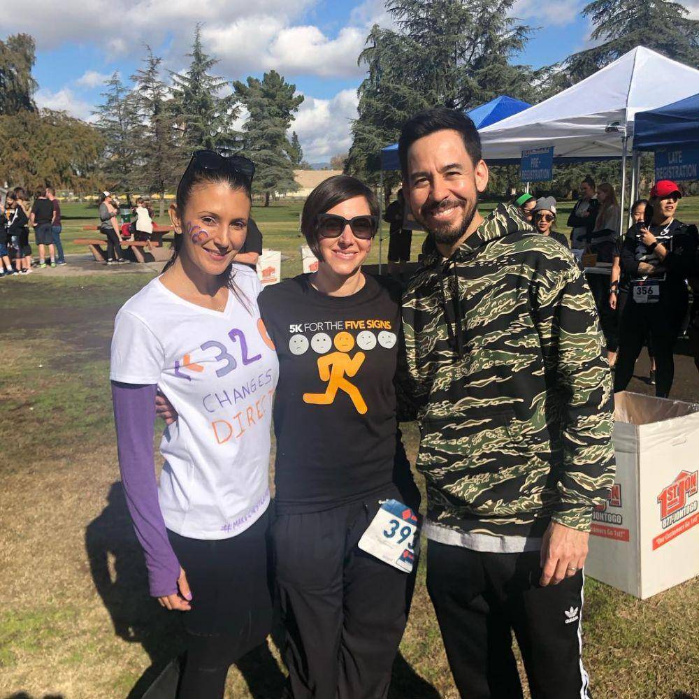 Talinda Ann Bentley, Anna Hillinger, Mike Shinoda (instagram.com/talinda320)