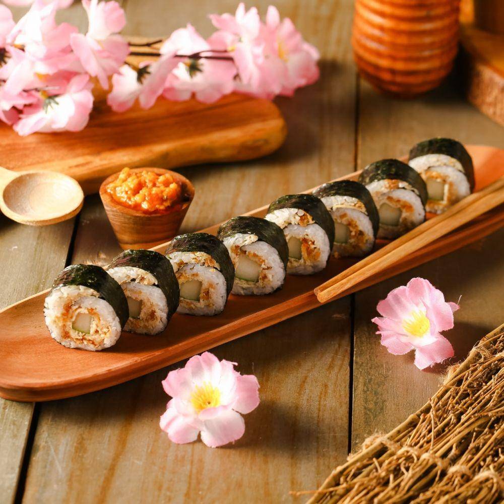 Menu Sushi Geprek Ayam Keprabon. (Dok. Ayam Keprabon)