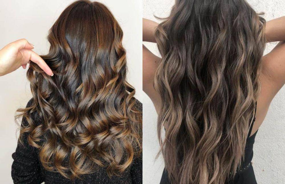 ilustrasi rambut cokelat (instagram.com/biolage | instagram.com/joehairartist00)